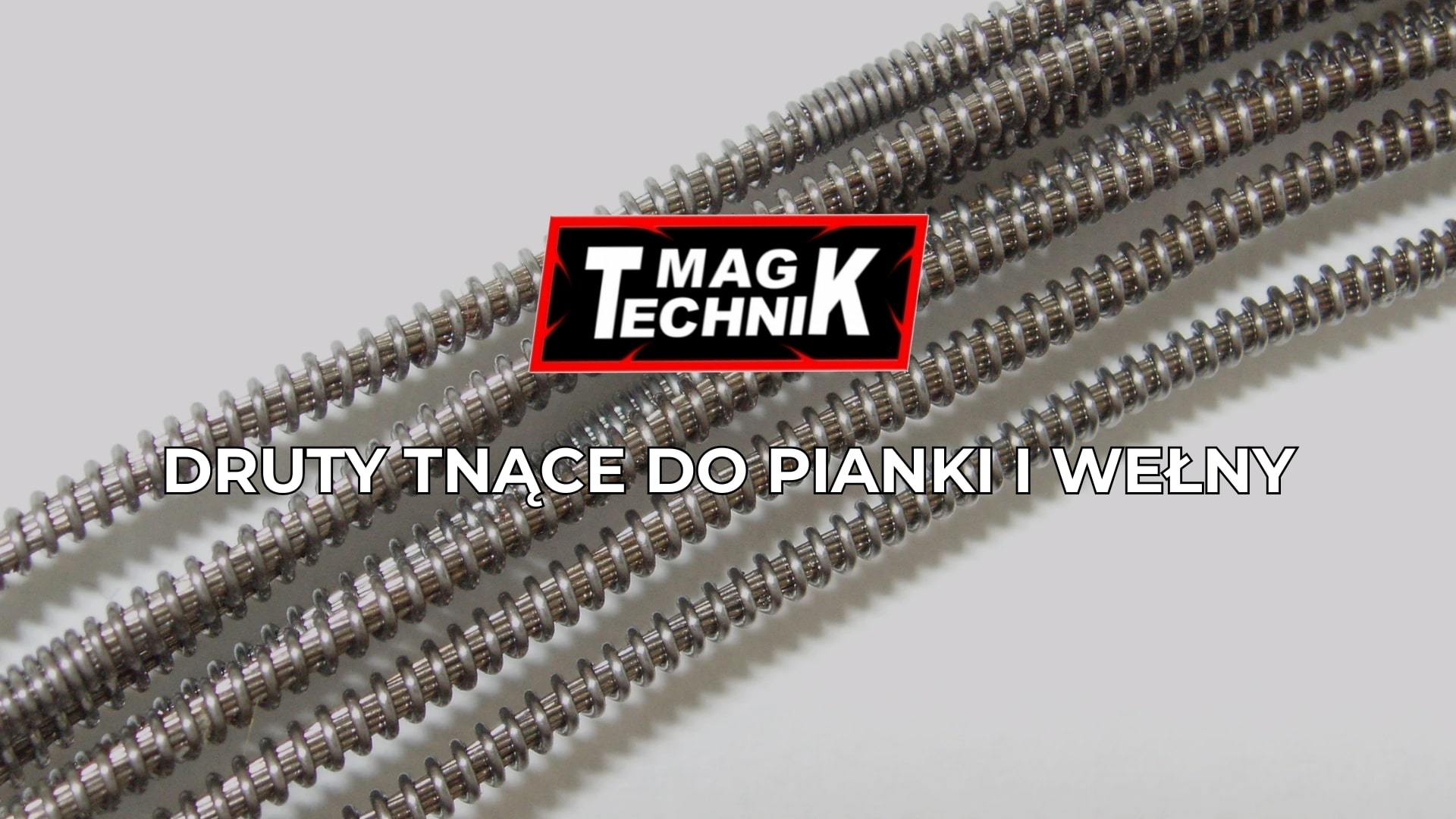 Drut tnący do pianki i wełny zamontowany w przemysłowej maszynie tnącej